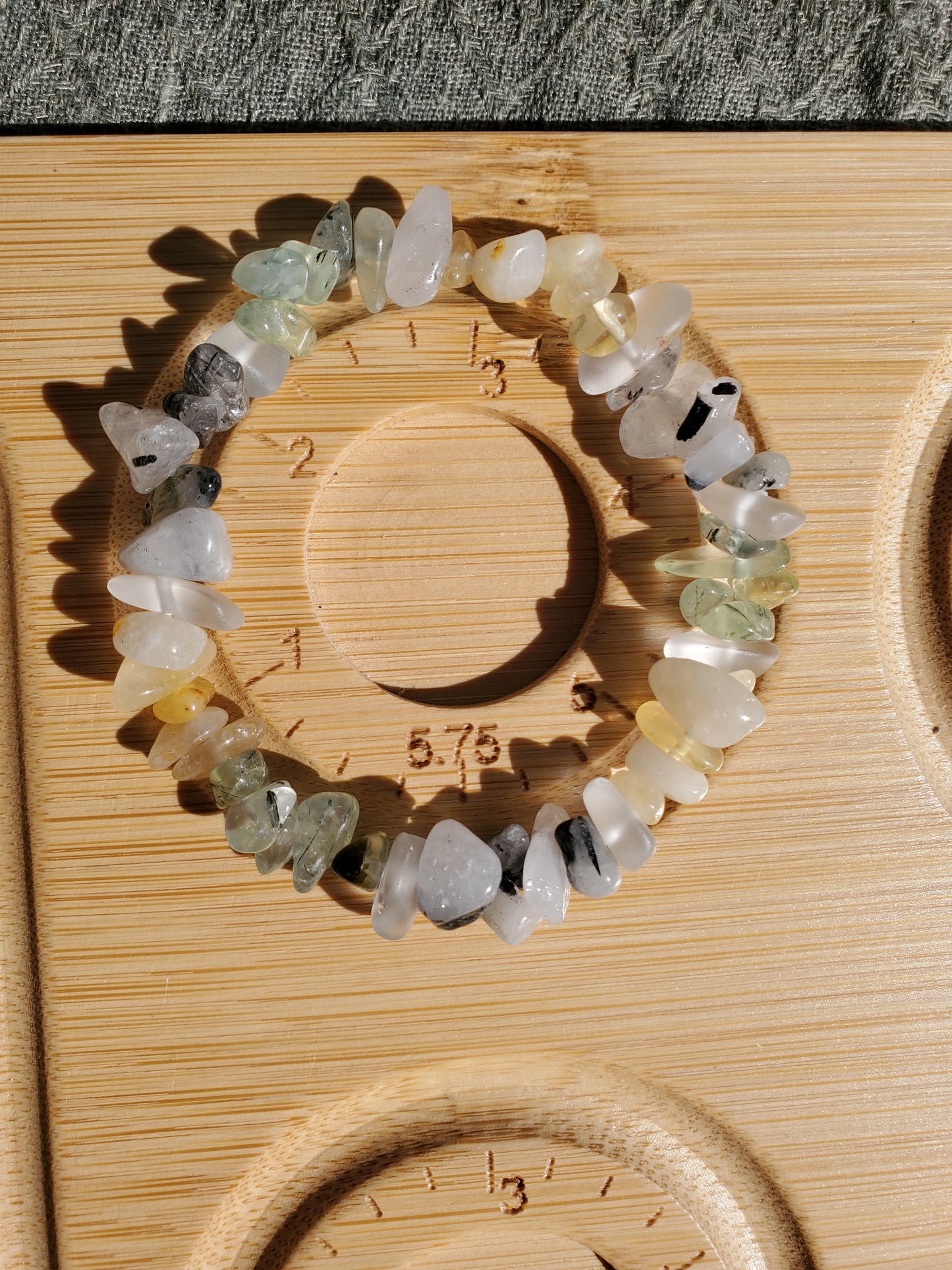 Black, Golden and Green Rutile