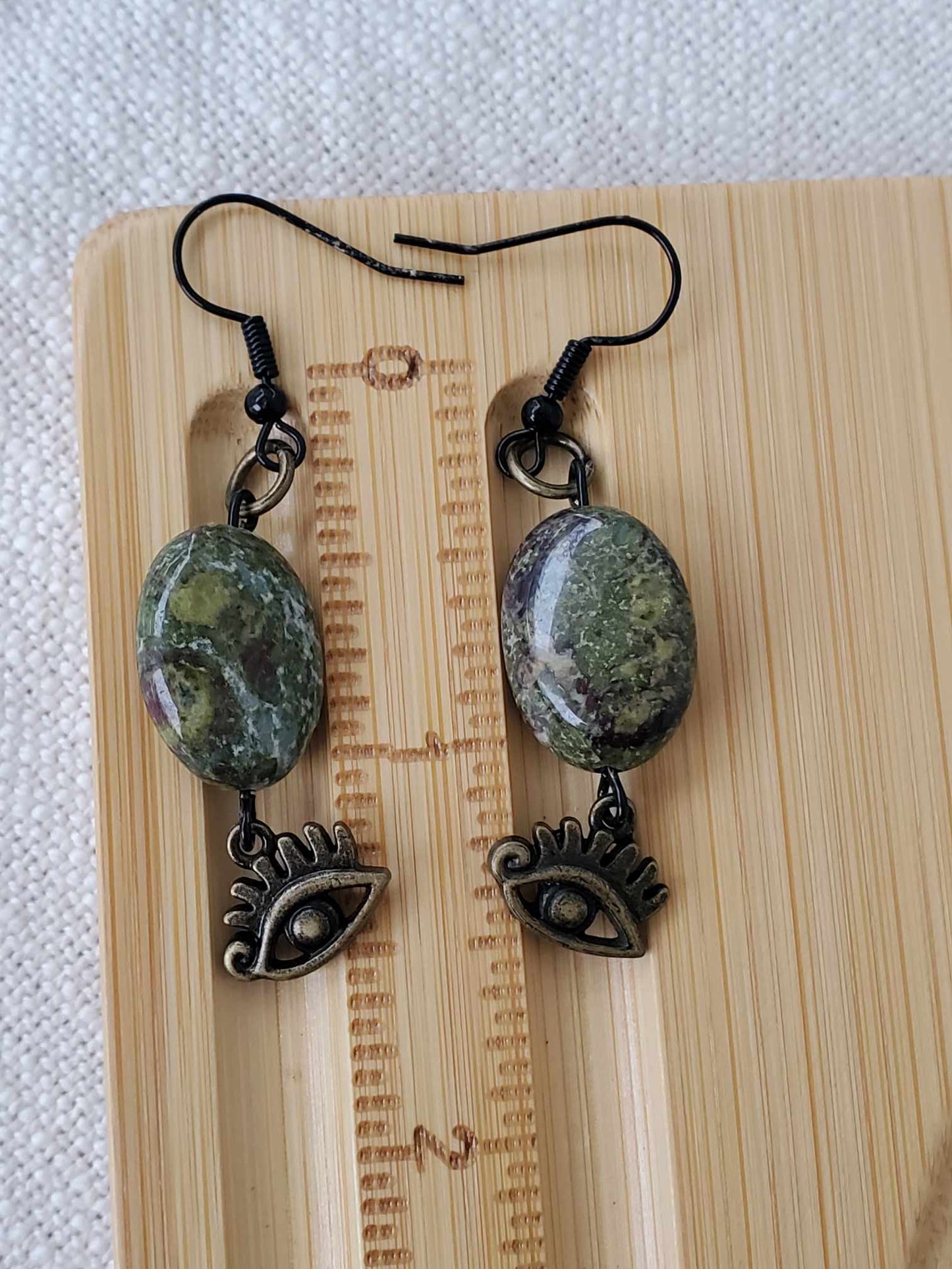 Earrings - "Eye of the Dragon"