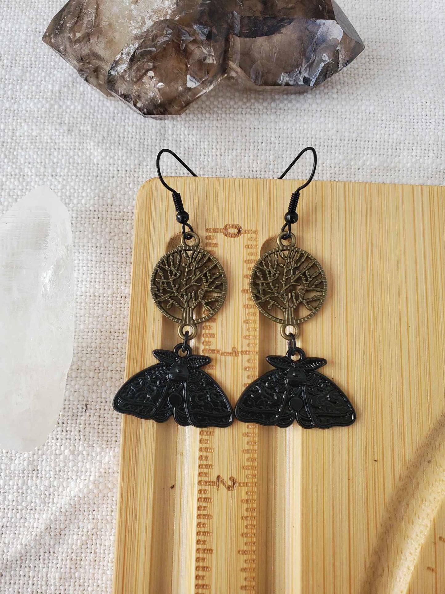 Earrings - "Life & Death"