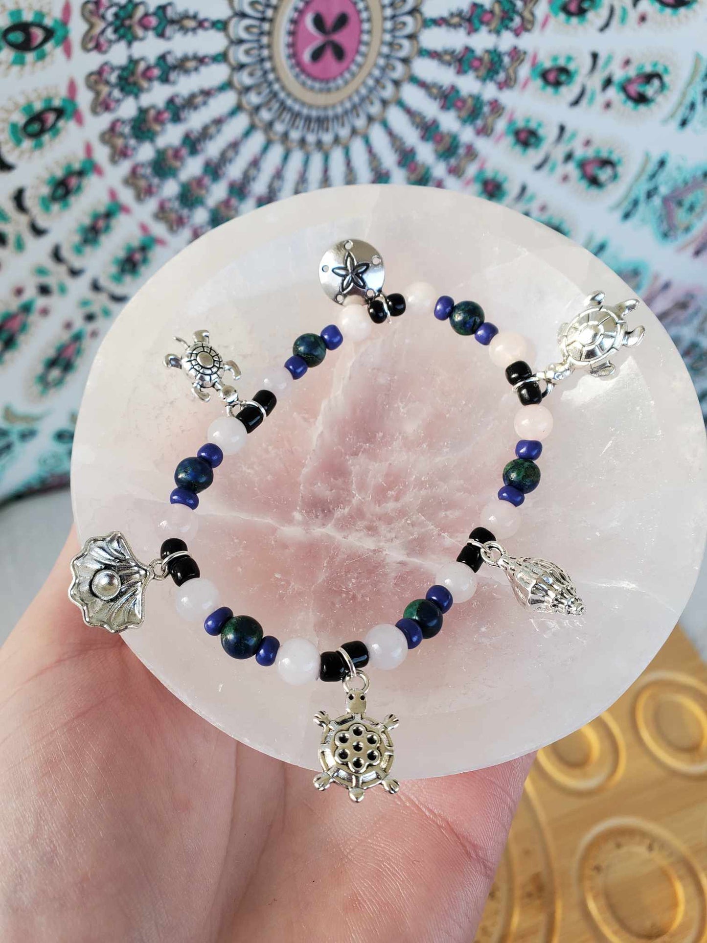 Turtles & Shells Charm Bracelet