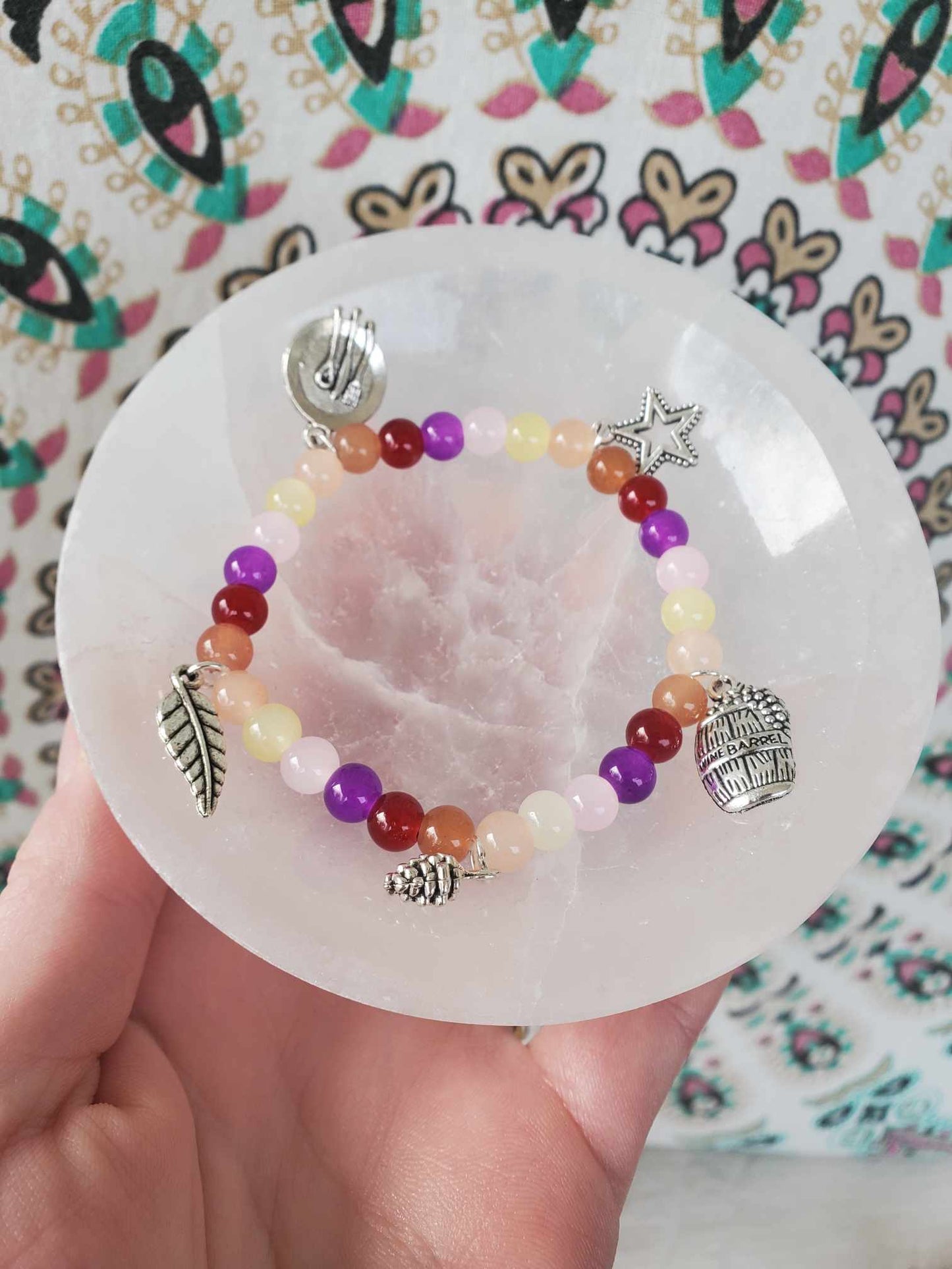 Wine & Dine Charm Bracelet