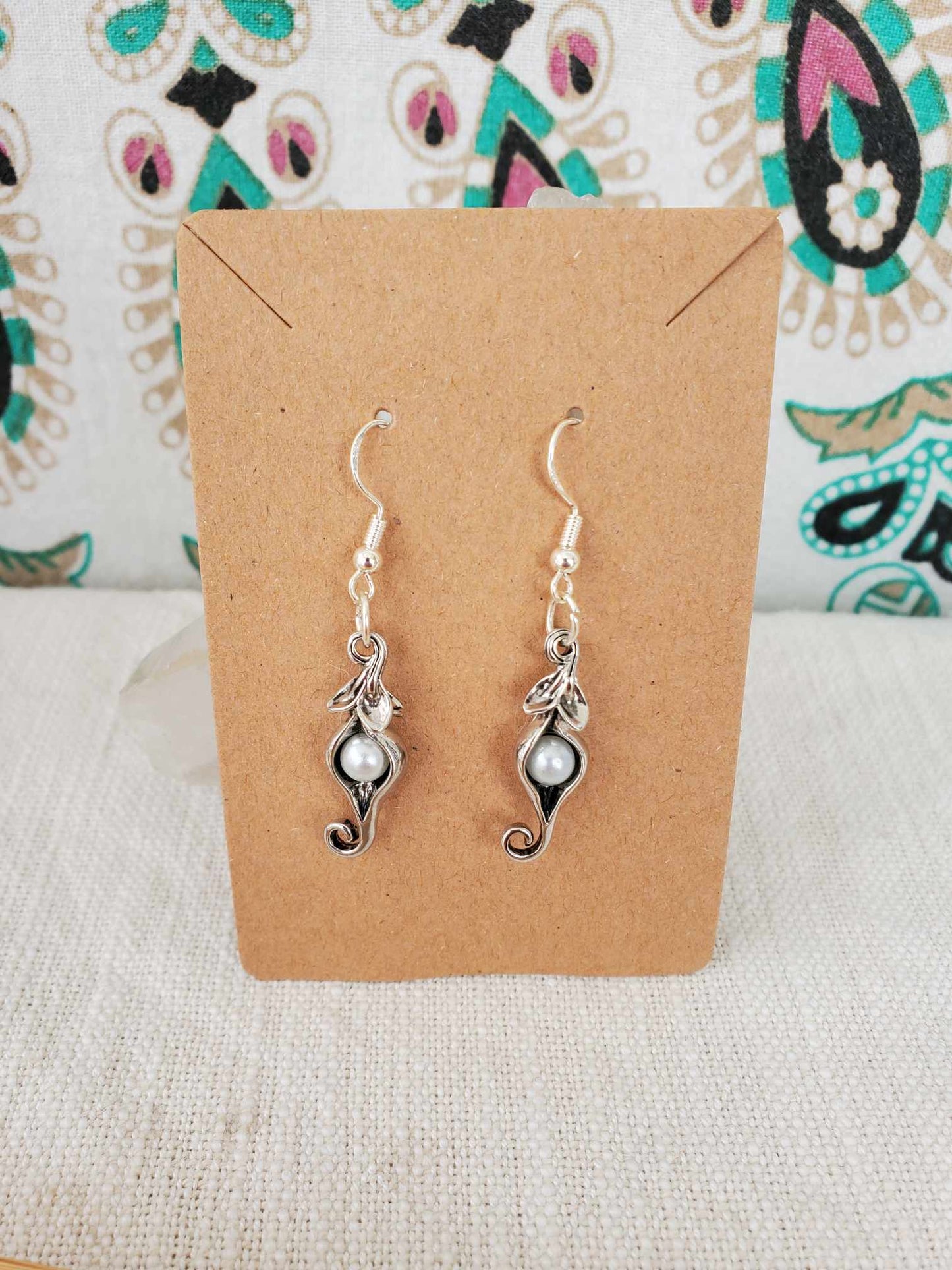 Earrings - "Peas in a Pod"