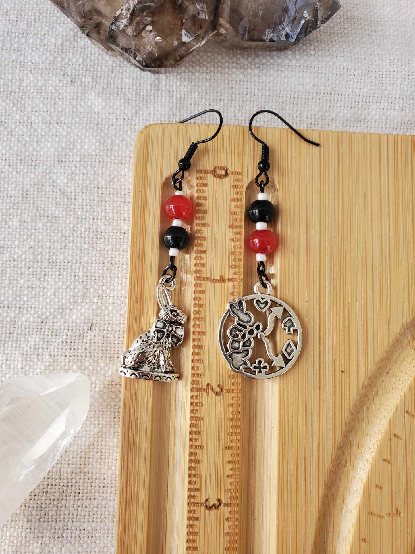 Earrings - "Bun-Latro"