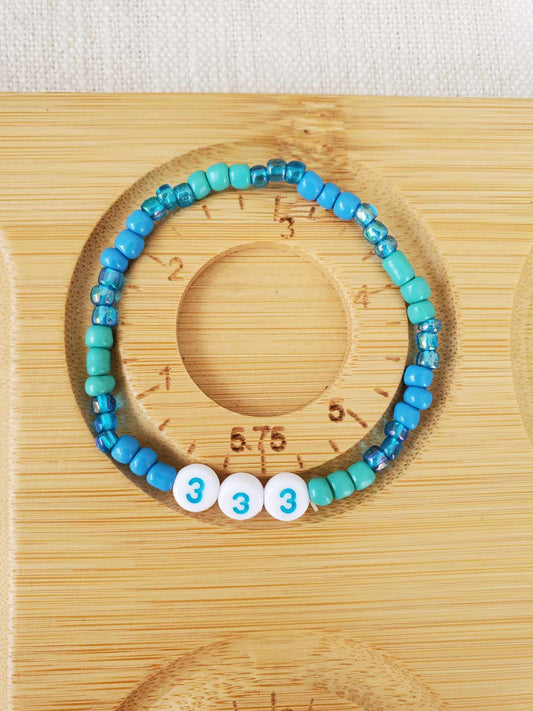 Angel Number 333 (Blue)