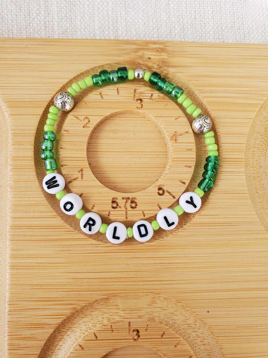 Worldly - Inspirational Bracelet