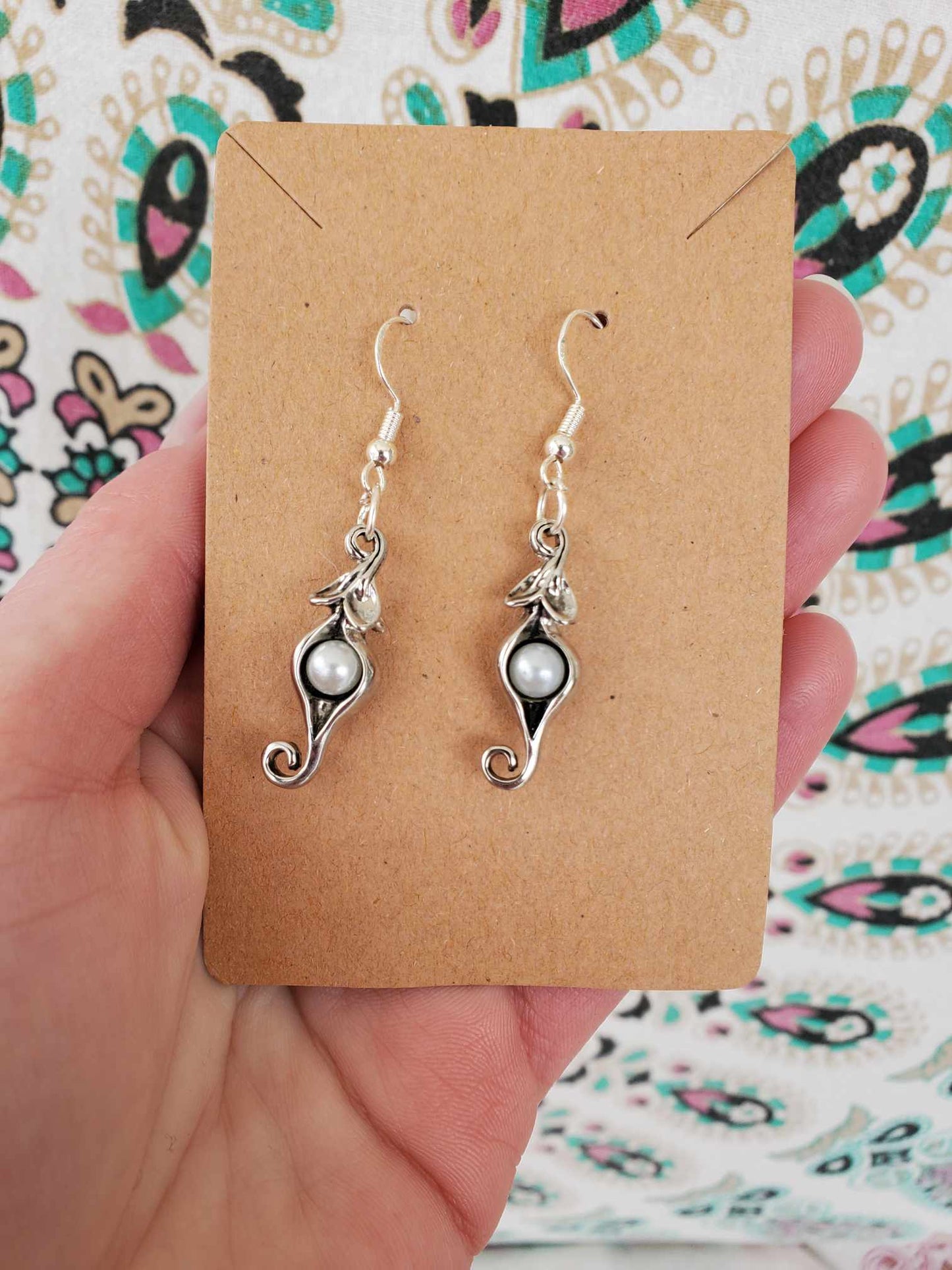 Earrings - "Peas in a Pod"