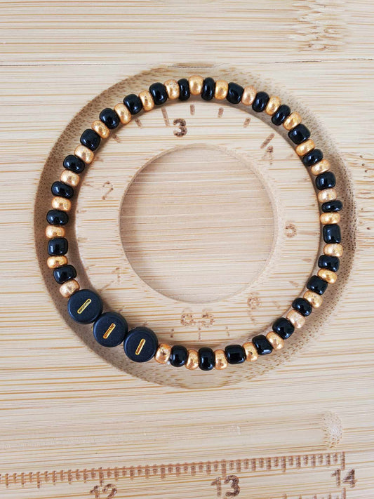 Angel Number 111 (Black & Gold)