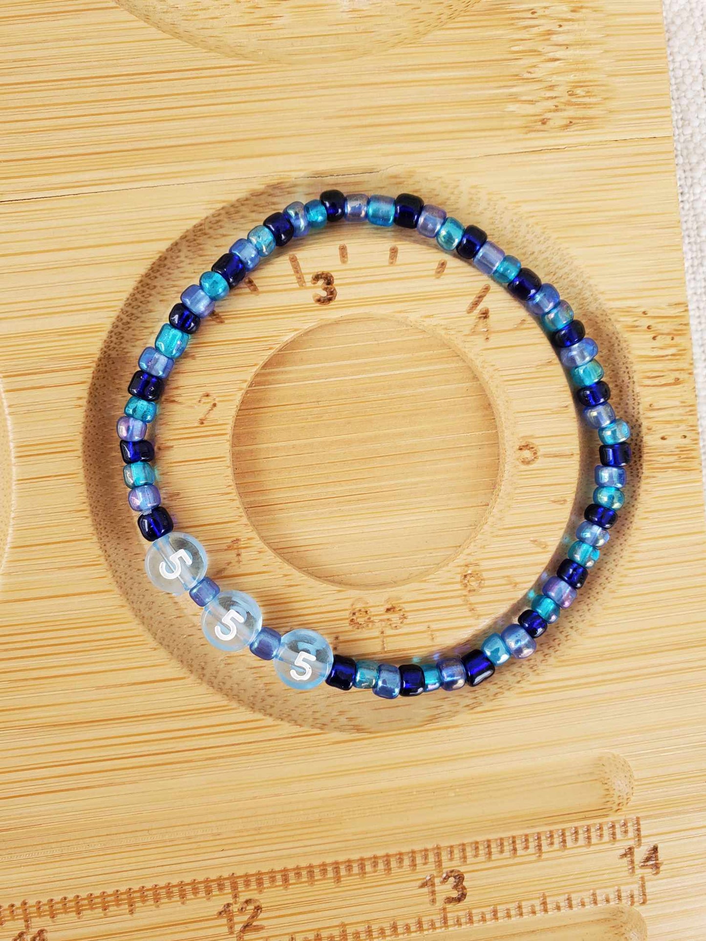 Angel Number 555 (Blue)