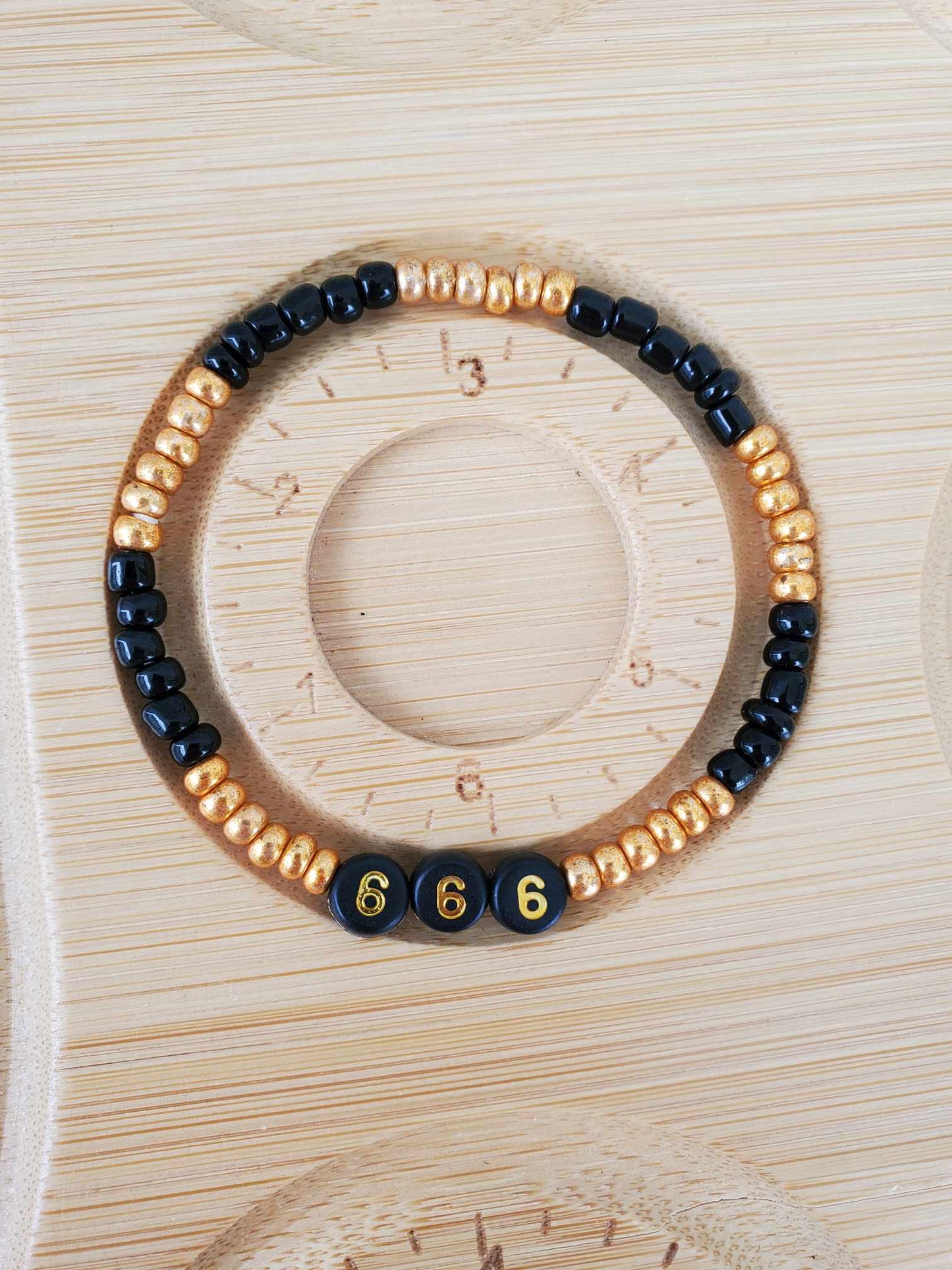 Angel Number 666 / 999 (Black & Gold)