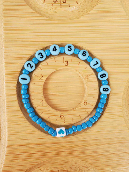 Angel Number 1 - 9 (Blue)