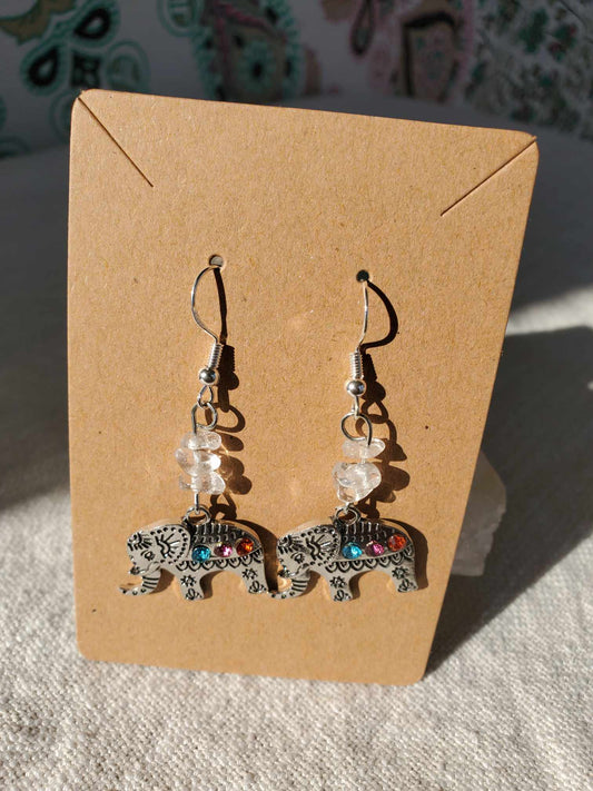 Earrings - Elephant Wisdom