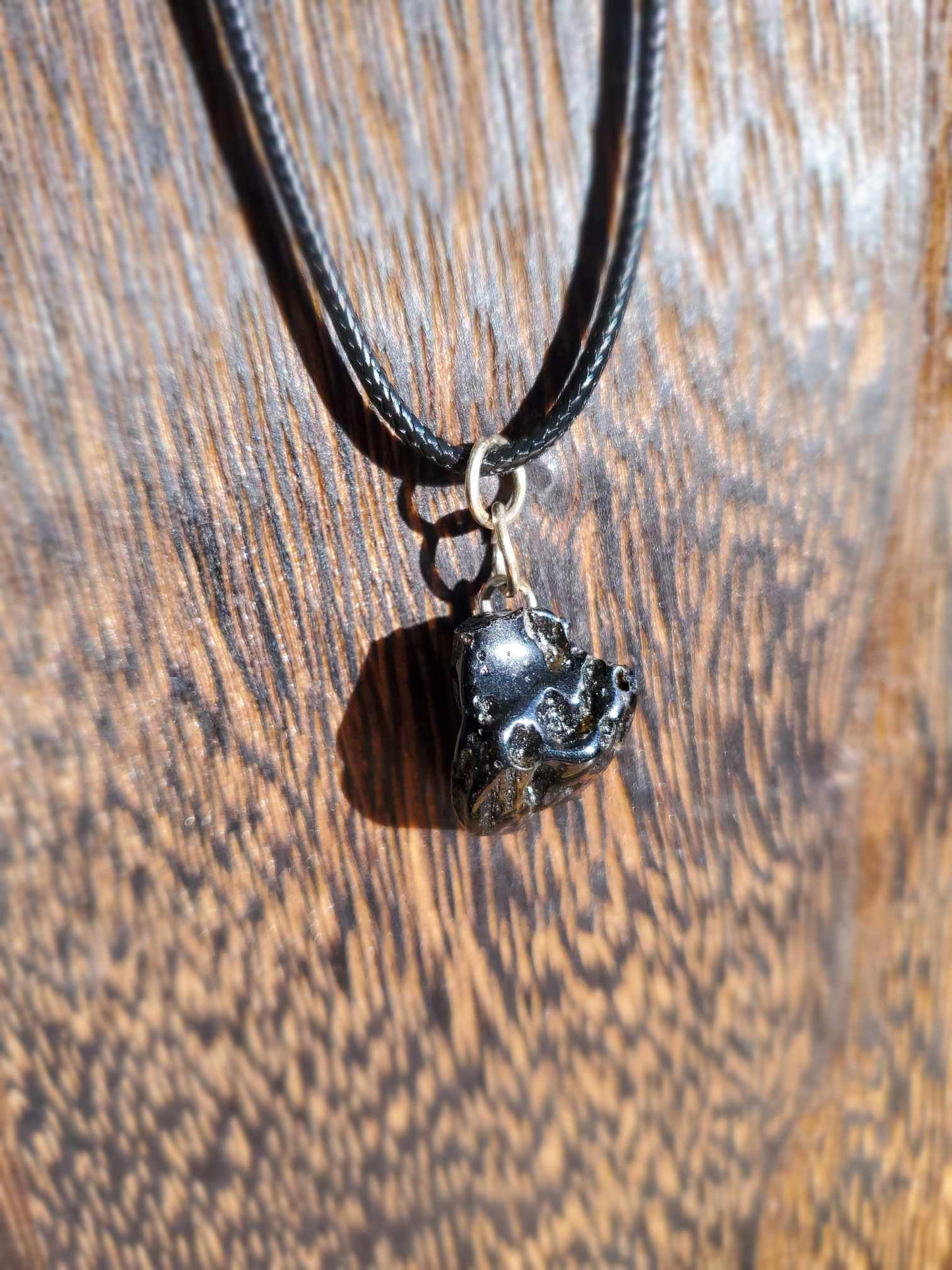 Tektite with Silver