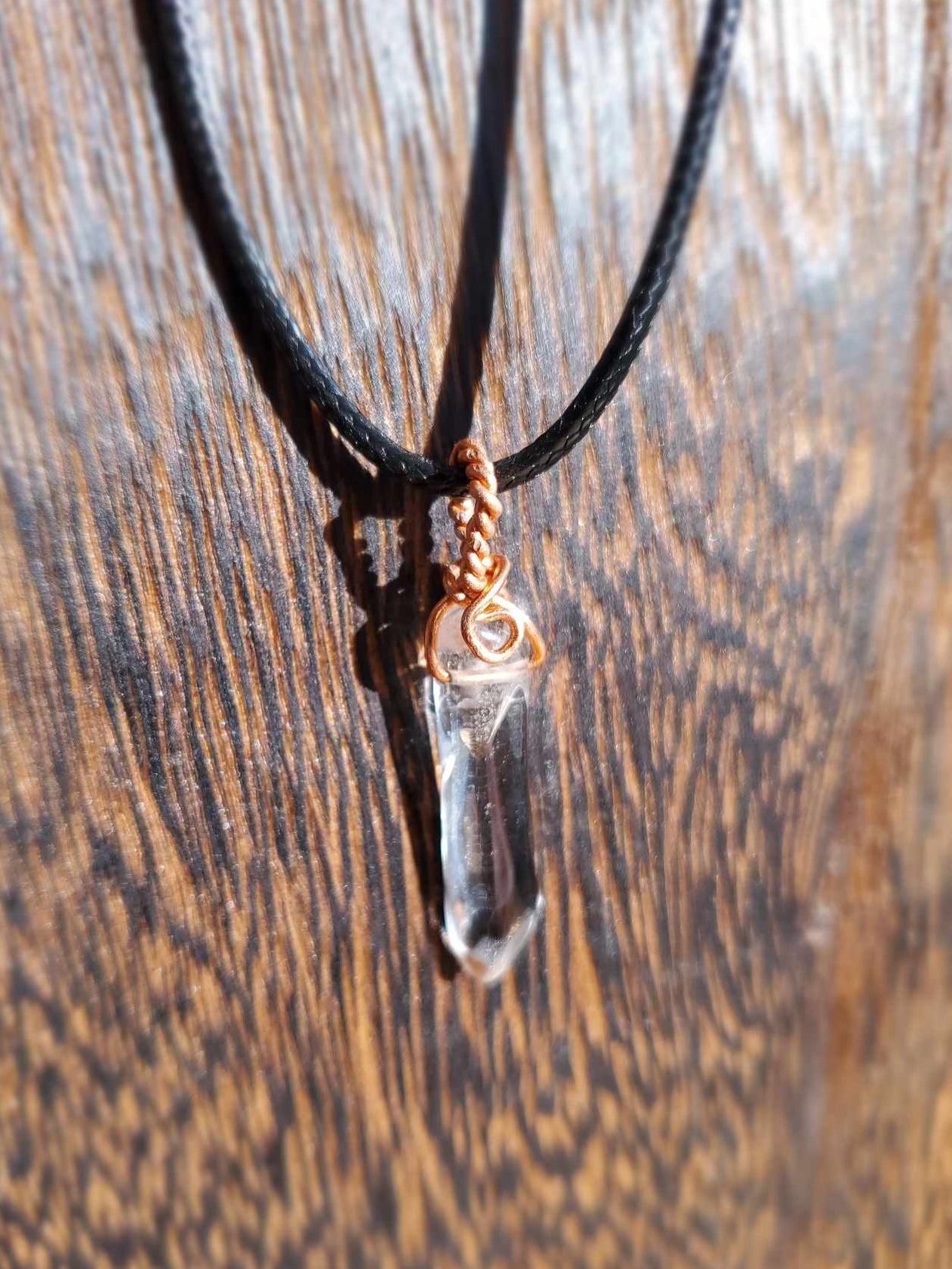 Lodalite in Copper Wire