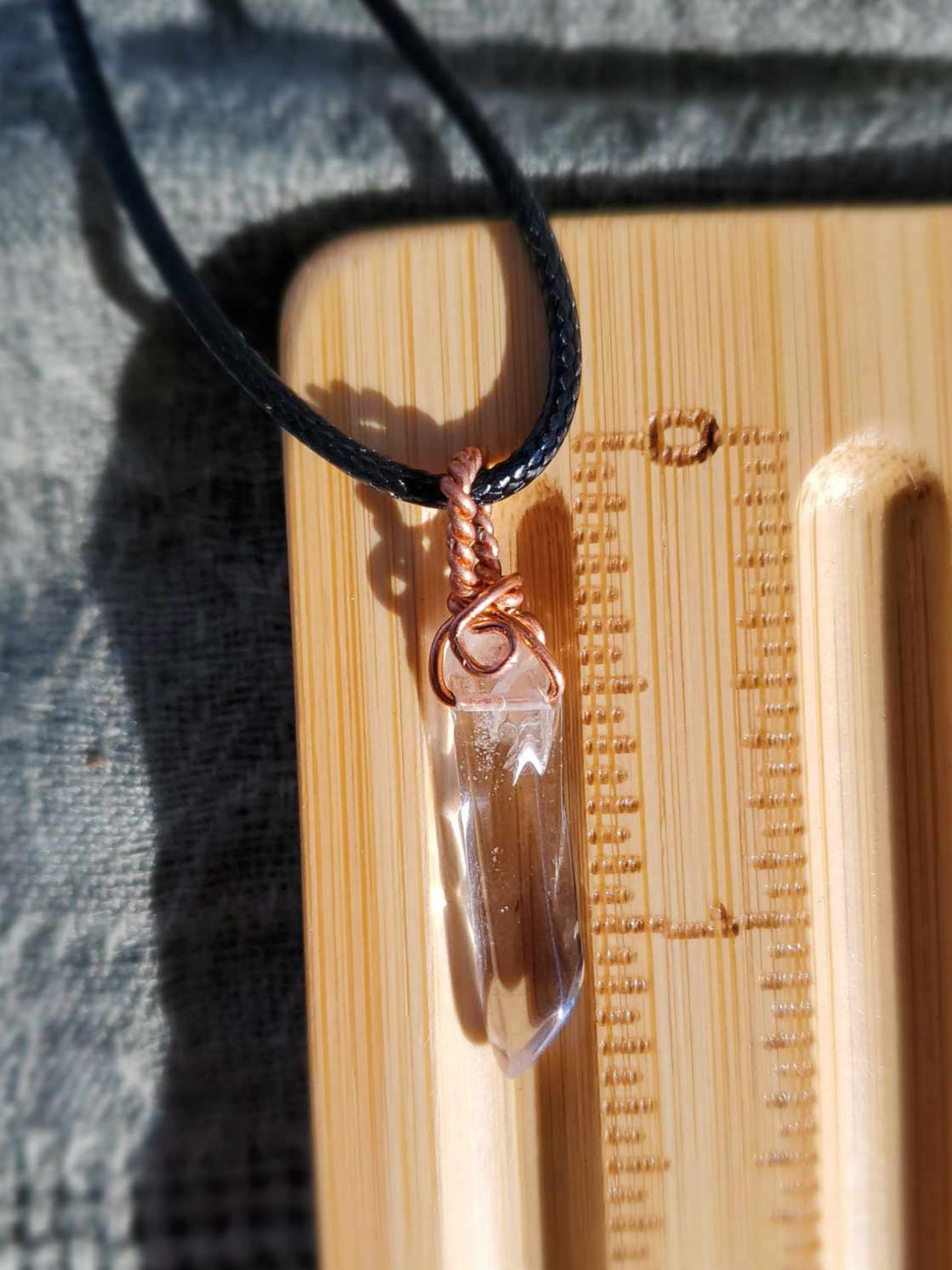 Lodalite in Copper Wire