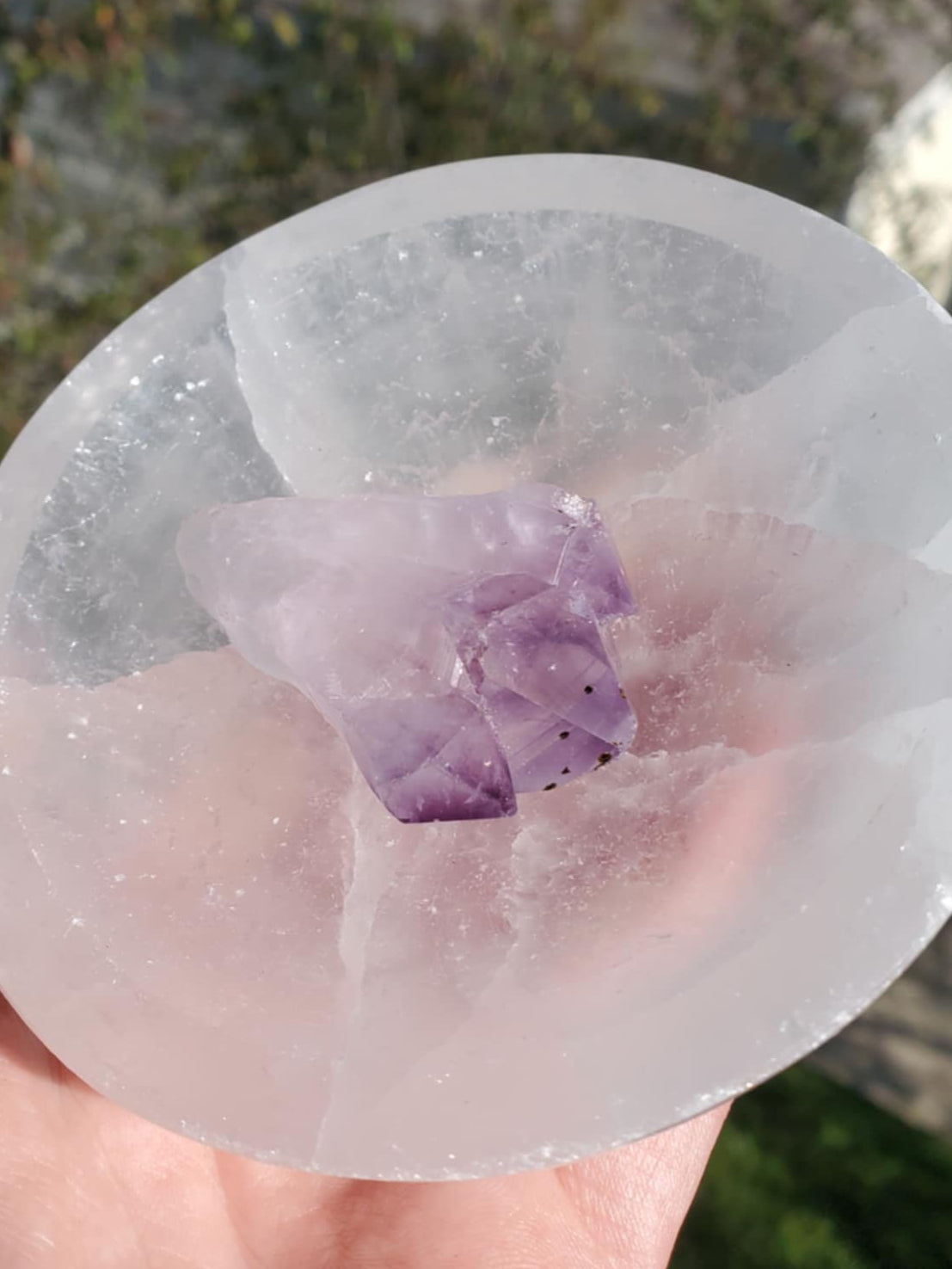 Amethyst Triple Point 2" - "The Crown"