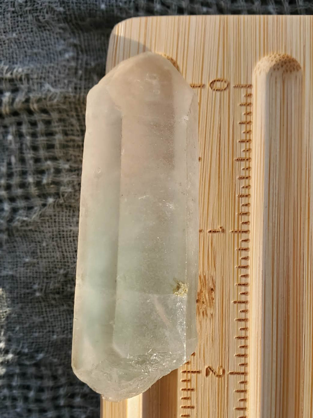 Quartz with Chlorite - Misty Moss Point