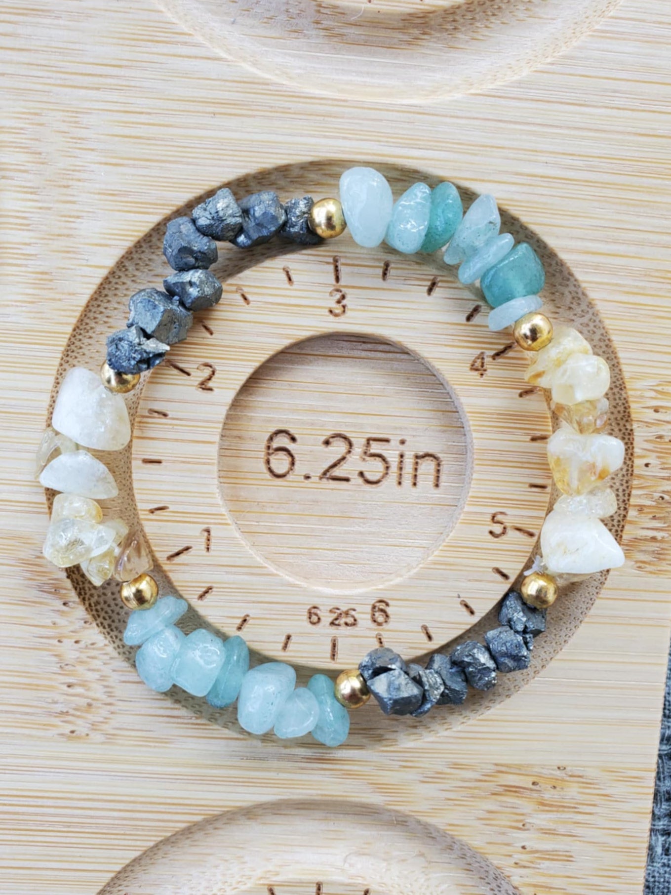 Aventurine, Citrine, & Pyrite