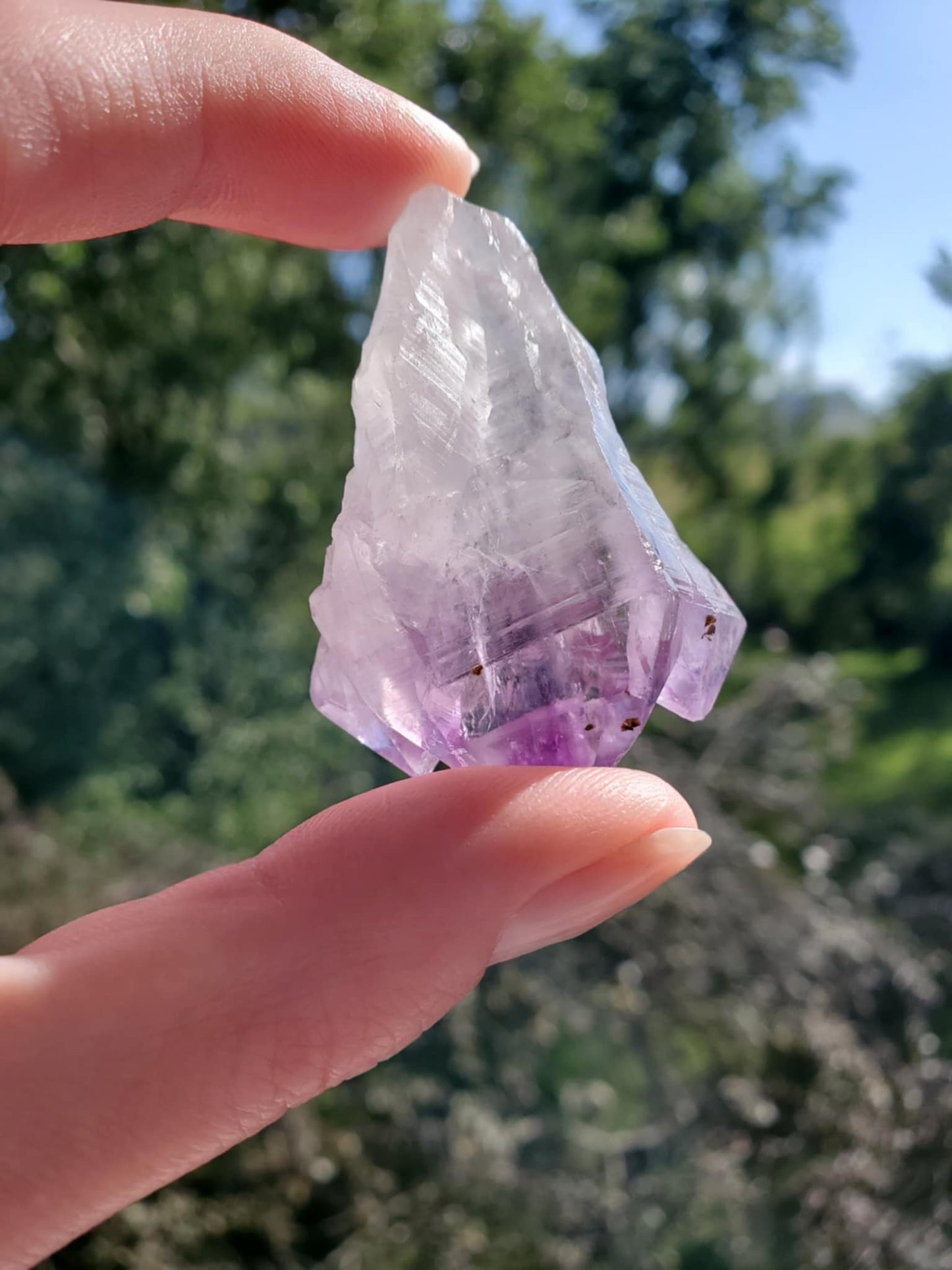 Amethyst Triple Point 2" - "The Crown"