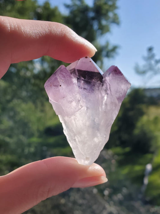 Amethyst Triple Point 2" - "The Crown"