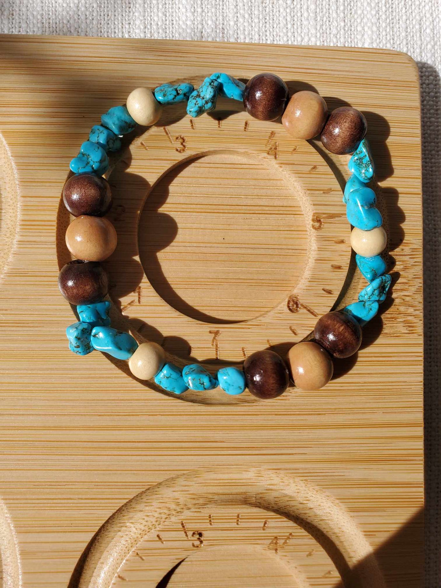 Turquoise and Wood