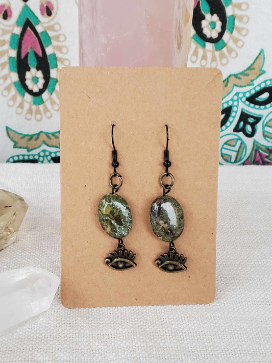 Earrings - "Eye of the Dragon"