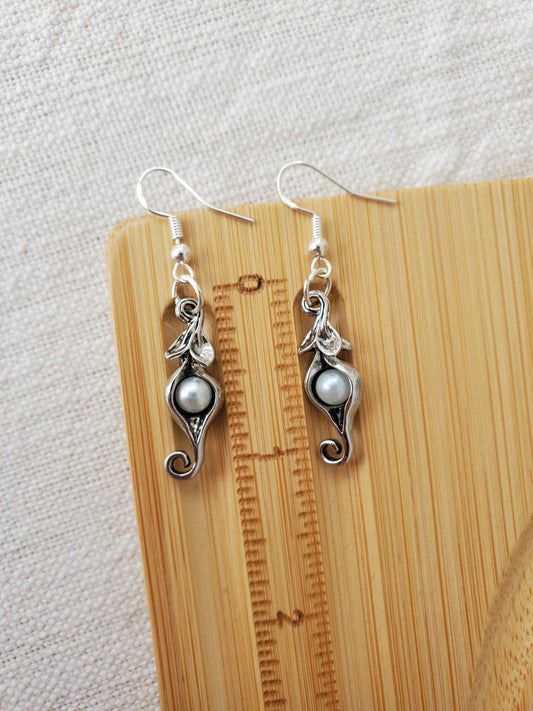 Earrings - "Peas in a Pod"