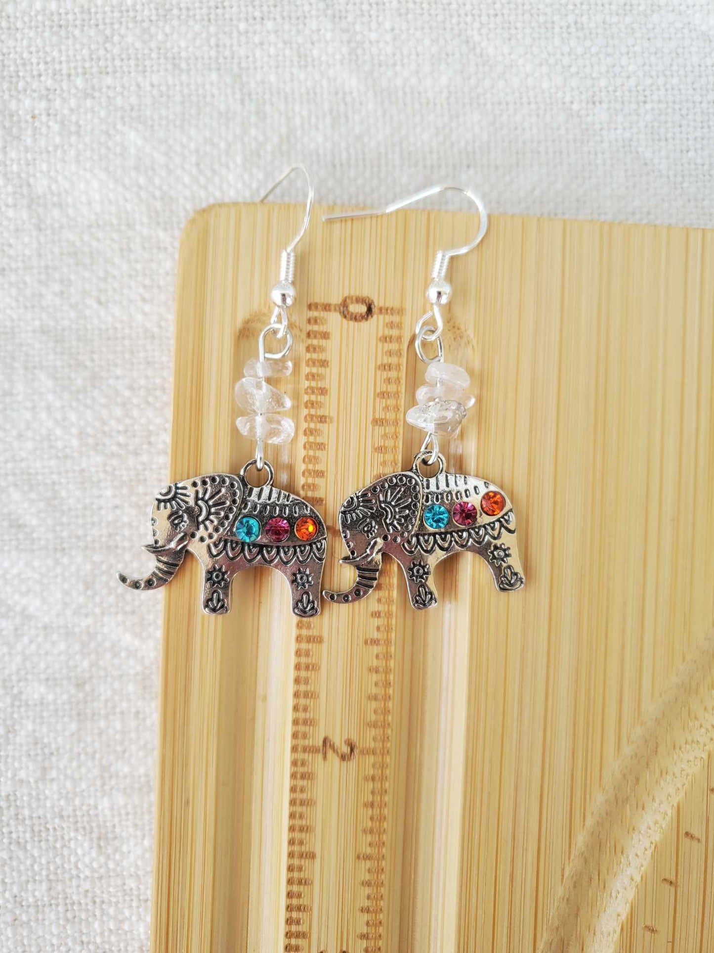 Earrings - Elephant Wisdom