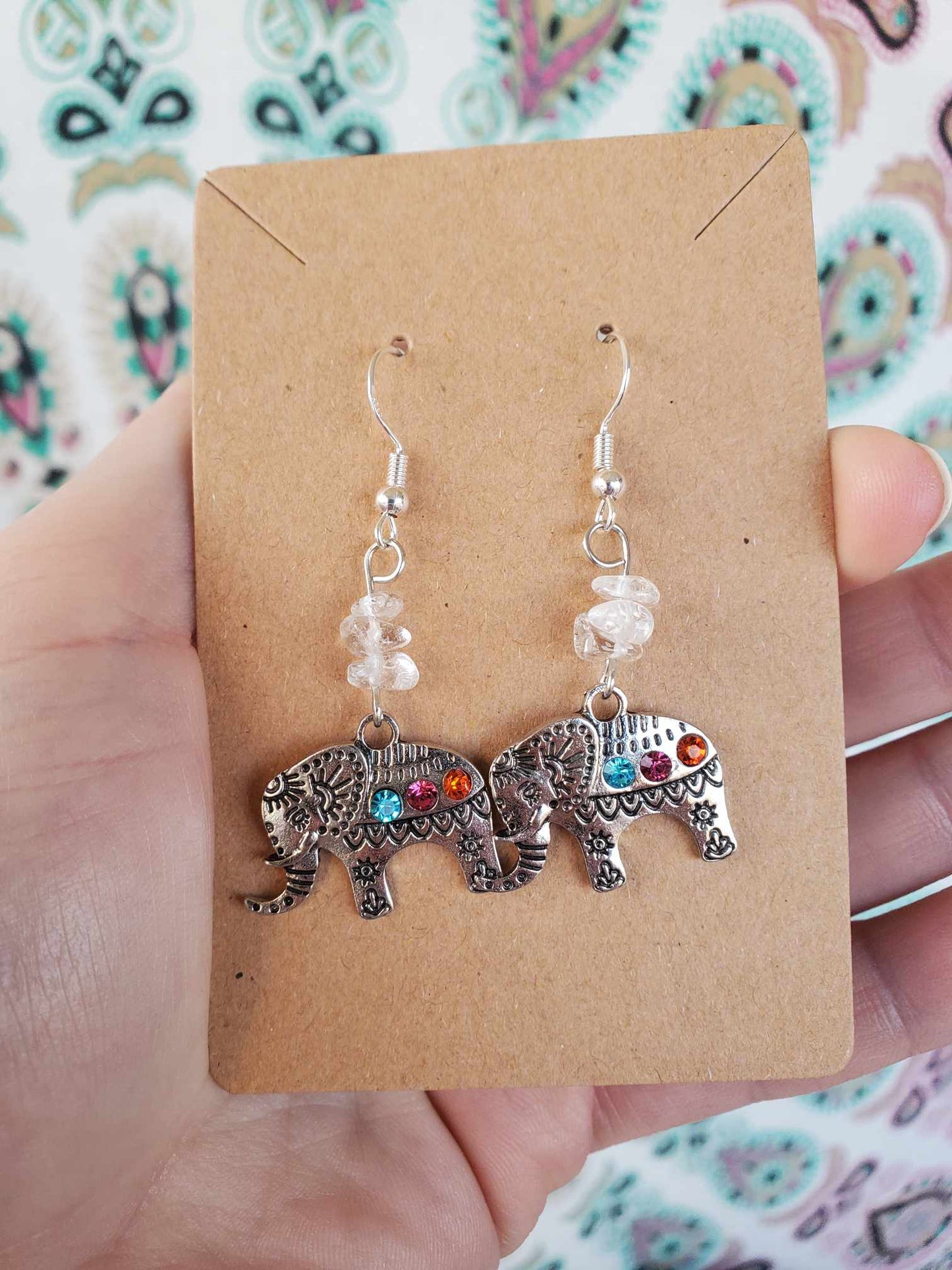 Earrings - Elephant Wisdom