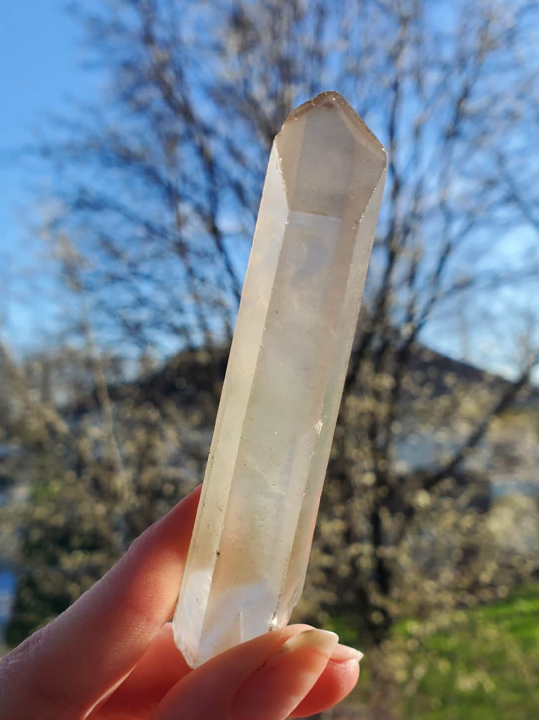Quartz with Chlorite - Clear Isis