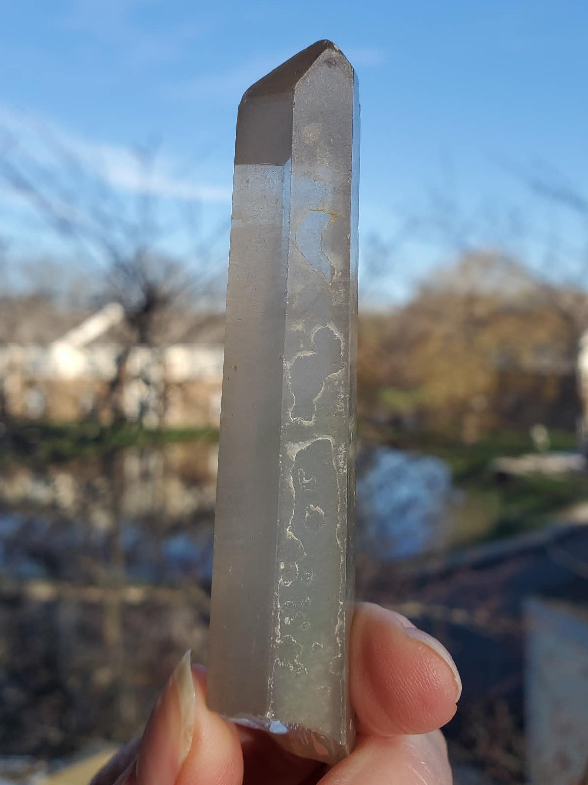 Quartz with Chlorite - Clear Isis