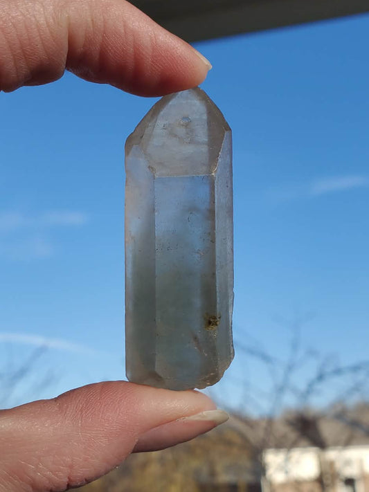 Quartz with Chlorite - Misty Moss Point